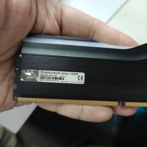 G.SKILL Trident Z5 RGB DDR5 32GB (2 x 16GB) 6000MHz CL36