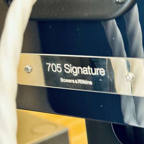Bowers & Wilkins 705 S2 Signature B&W 午夜藍簽名版本喇叭 (極新淨)