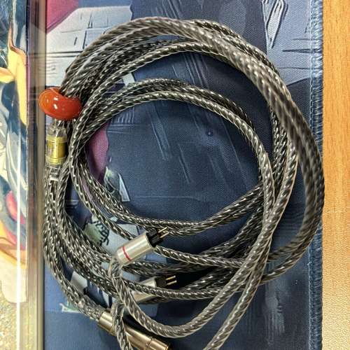 日本 春日小鹿 手工耳機線 2pin 4.4mm