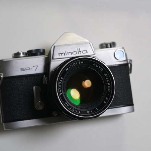 Minolta SR-7 & 55mm F1.8 全機械有測光菲林相機