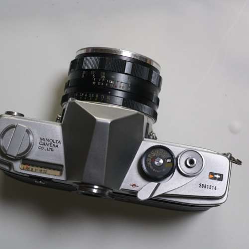 Minolta SR-7 & 55mm F1.8 全機械有測光菲林相機
