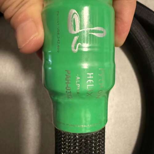 美國蛇王PYTHON HeliX AlPha绿头電源線