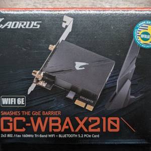 Gigabyte GC-WBAX210 無線網路及藍牙擴充卡