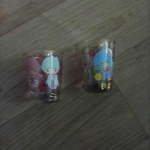 卡通清洒杯擺設