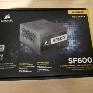 Corsair SF600 600W SFX Platinum 海盜船 白金 火牛 全模組線 PSU Power Supply Mi...