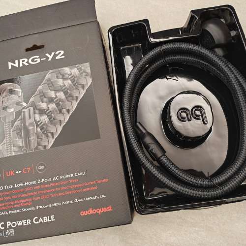 AudioQuest NRG-Y2 電源線