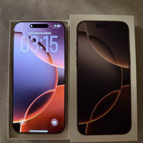 iPhone 16 pro max 256gb