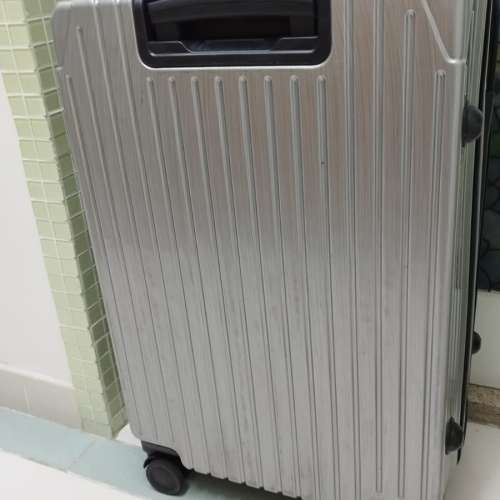 26吋銀色萬向輪旅行旅遊行李箱篋25kg travel all direction luggage suitcase