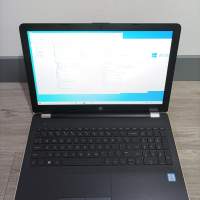 HP 15.6 inch i3 7th 8g 120gb ssd and 500GB HDD 1920 x 1080 windows 10