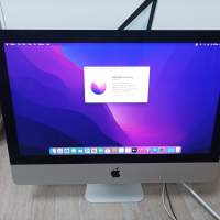 iMac 21.5 inch 2015 FHD 1920 x 1080 with  keyboard and mouse