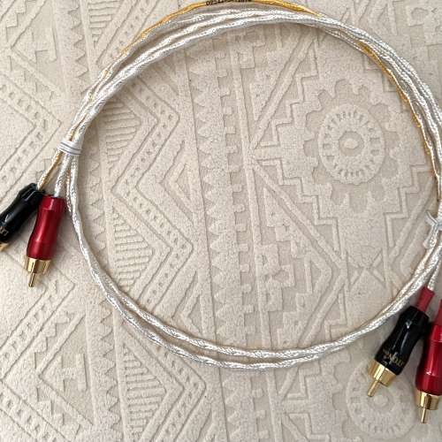 音效立體，通透！靚聲銀銅 訊號線一對