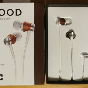 JVC Wood Dome 木製入耳式高清耳機 HA-FW7-W