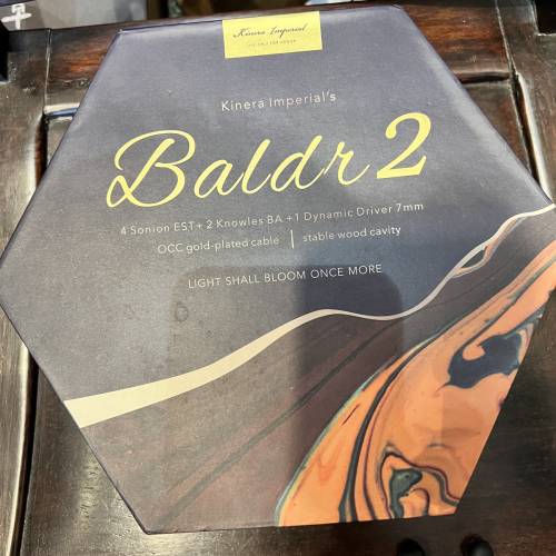 個人閒置港行Kinera Imperial Baldr 2 靜電單元Earphones 可換其他設備玩