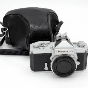 NikonＦmount Nikomat FTn 有測光, 近95新 !