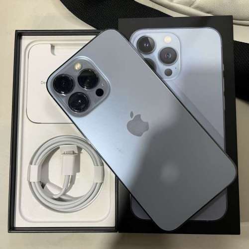 iPhone 13pro 512gb,港行雙卡極新，24年apple 更換新電，電池健康度90，完美冇花，...