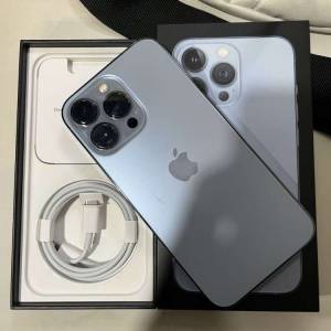 iPhone 13pro 512gb,港行雙卡極新，24年apple 更換新電，電池健康度90，完美冇花，...