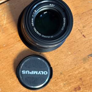 Olympus M.ZUIKO DIGITAL LENS 45mm F1.8 - MSC M43