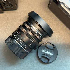 Voigtlander 28mm F1.5 type I Leica m mount vm