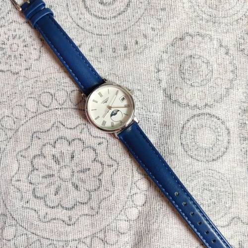 浪琴/longings L43304112新月   月相女錶