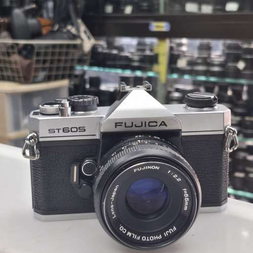 FUJICA ST605 + FUJINON 55MM F2.2 全正常