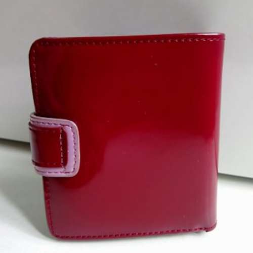 Hiroshima Japan 銀包（棗紅色）