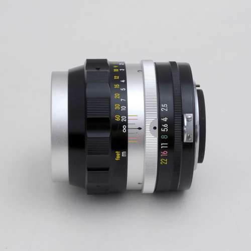 罕有Nikon 10.5cm f2.5 早期九光圈葉版本