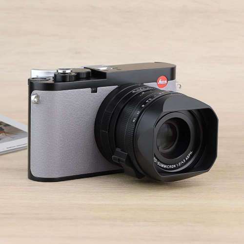 Haoge Metal Lens Hood For Leica Q3-43 金屬遮光罩 LH-LQ343