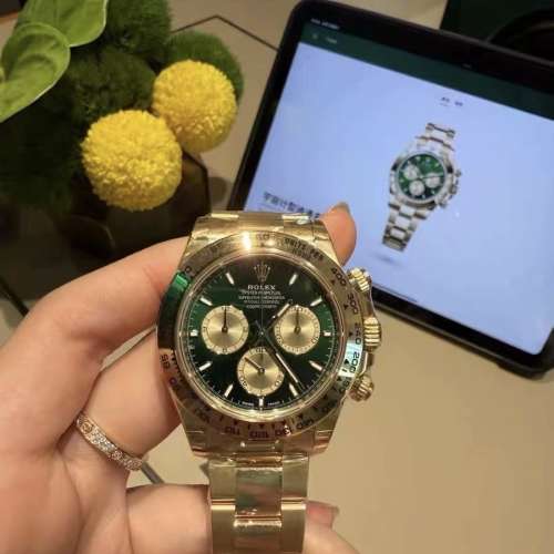 勞力士126508綠金迪