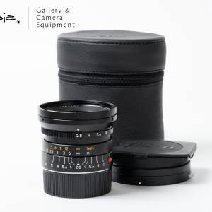 || Leica Elmarit-M 24mm F2.8 ASPH - Black with case (factory 6-bit) ||