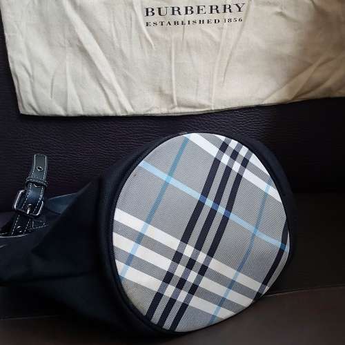 日本Burberry london blue label黑色袋(正貨)