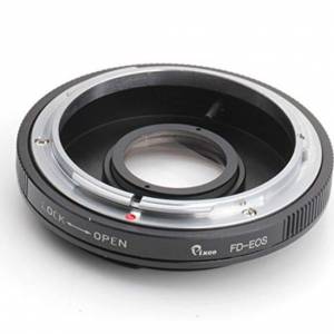 PIXCO Canon FD & FL 35mm SLR lens To Canon EOS (EF, EF-S) Mount SLR Camera Body