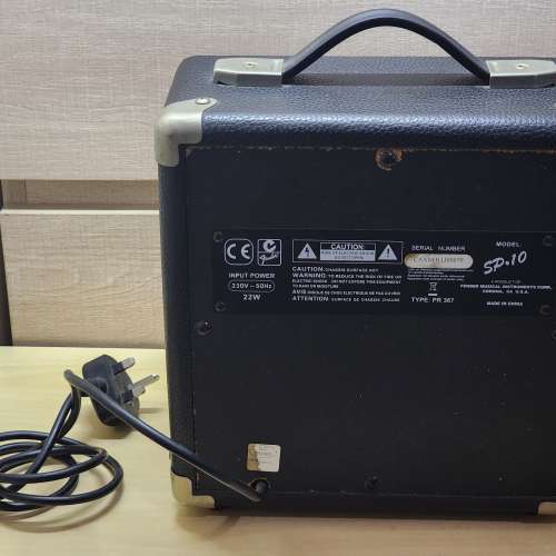 大埔only》 🎸 Fender Squier SP-10 電結他 音箱 AMPLIFIER (electronic guitar am...