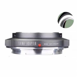 LAINA Lens Mount Adapter - M42 Type 2 Screw Mount To Fujifilm GFX 封針接環