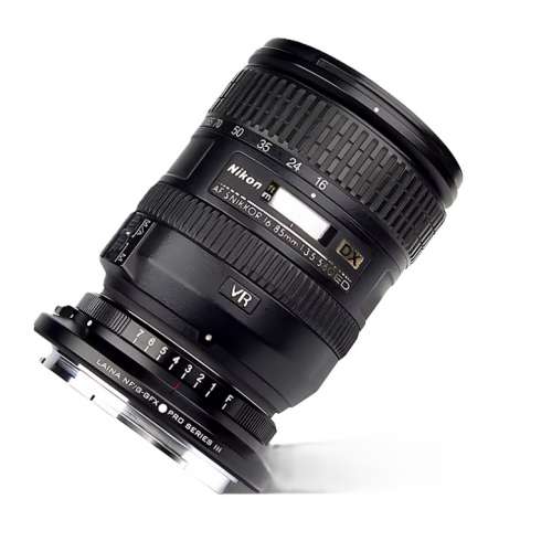 LAINA Nikon Nikkor F Mount G-Type D/SLR Lens To Fujifilm GFX Mount Adapter III