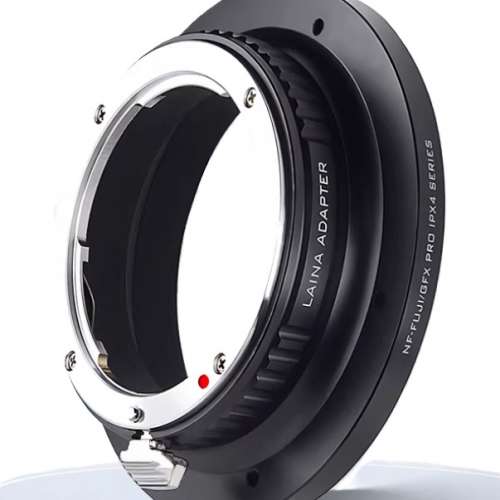 LAINA Lens Mount Adapter - Nikon Nikkor F Mount Lens To Fujifilm GFX (Pro IPX4)