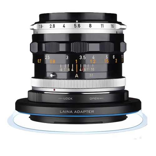 LAINA Canon FD & FL 35mm SLR Lens To Fujifilm G-Mount Digital Camera Body