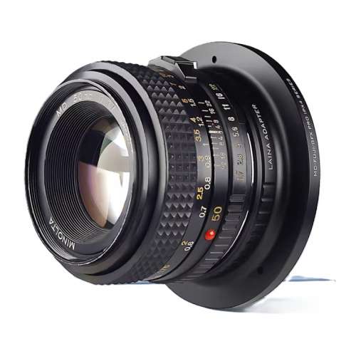 Minolta Rokkor (SR / MD / MC) Lens To Fujifilm GFX G-Mount Digital Camera