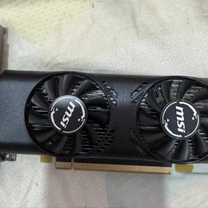 MSI GeForce GTX 1650 4GT LP OC low profile SFF 細卡