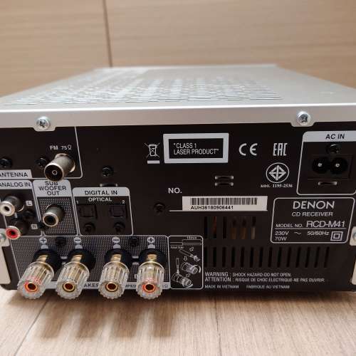 Denon CD Receiver RCD-M41DAB