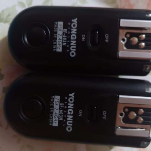 Yongnuo RF-603, RF-602, YN560-TX (Nikon)