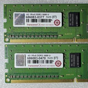 Transcend 16GB DDR3 1600