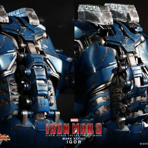 Hot Toys MMS 215 鐵甲奇俠 Iron Man 3 &ndash; Mark XXXVIII Igor Armor