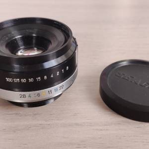 海鷗50mm 1:2.8 改放大機鏡頭