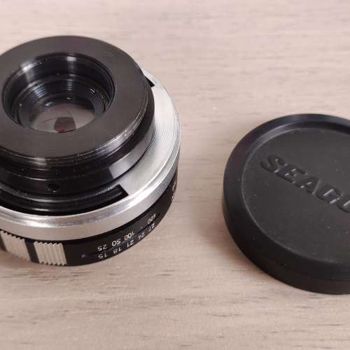 海鷗50mm 1:2.8 改放大機鏡頭