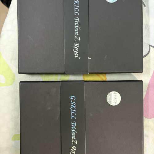 [B-Die] 2套連號 G.Skill Trident Z Royal Gold D4 4000MHz 16G*2 (F4-4000C16D-32...