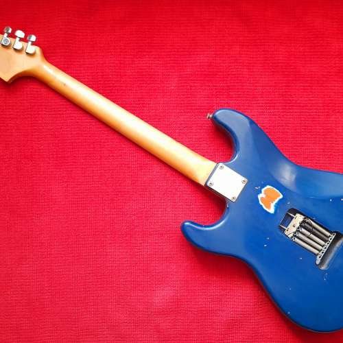 FENDER squier 電結他 guitar 藍色