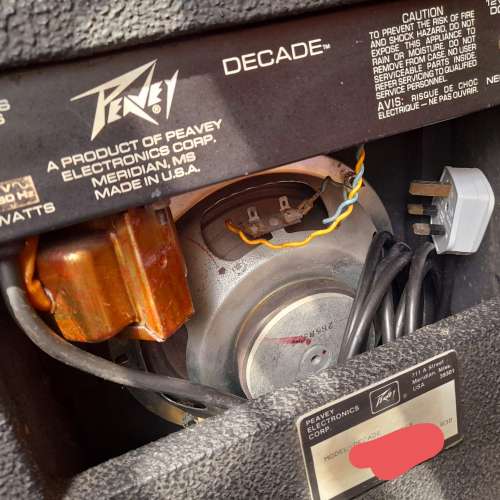 Peavey made in usa  Decade 10-Watt 1x8" 1980s Guitar Combo Amp 電結他音箱 jos...