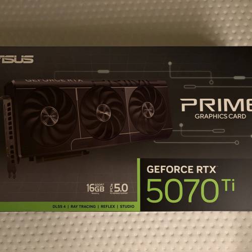 ASUS PRIME GeForce RTX 5070 Ti Graphics Card 顯示卡