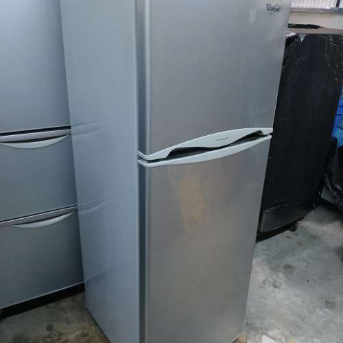 Whirlpool 惠而浦銀色2門雪櫃