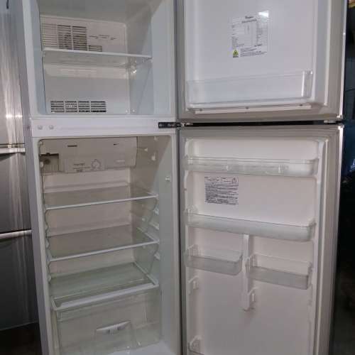 Whirlpool 惠而浦銀色2門雪櫃